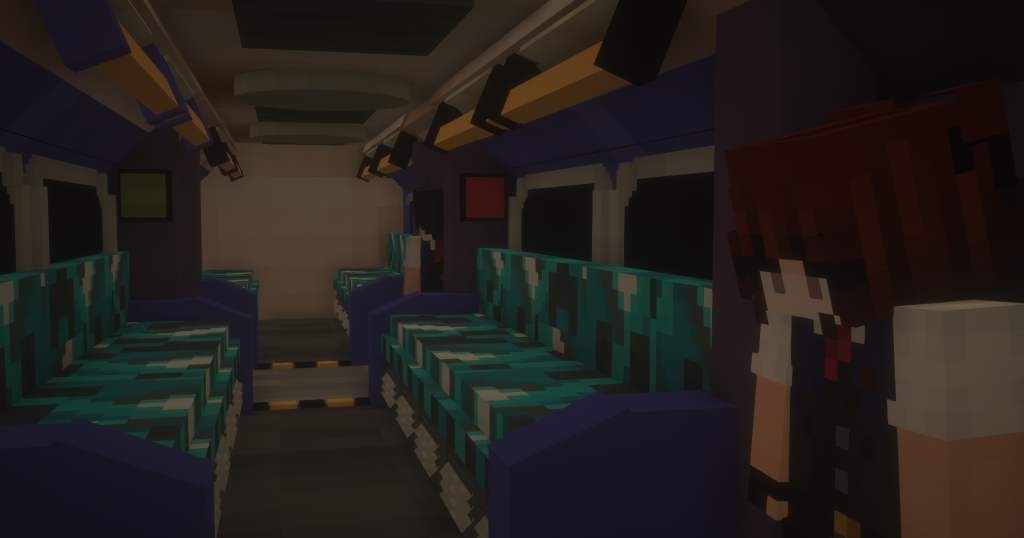 Ghost Train: Thorpe Park’s Dark Ride in Minecraft