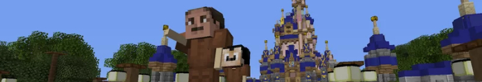 Minecraft Themepark Mini Imagination (Walt Disney World Resort)