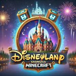Minecraft Themepark Disneyland Shanghai Minecraft