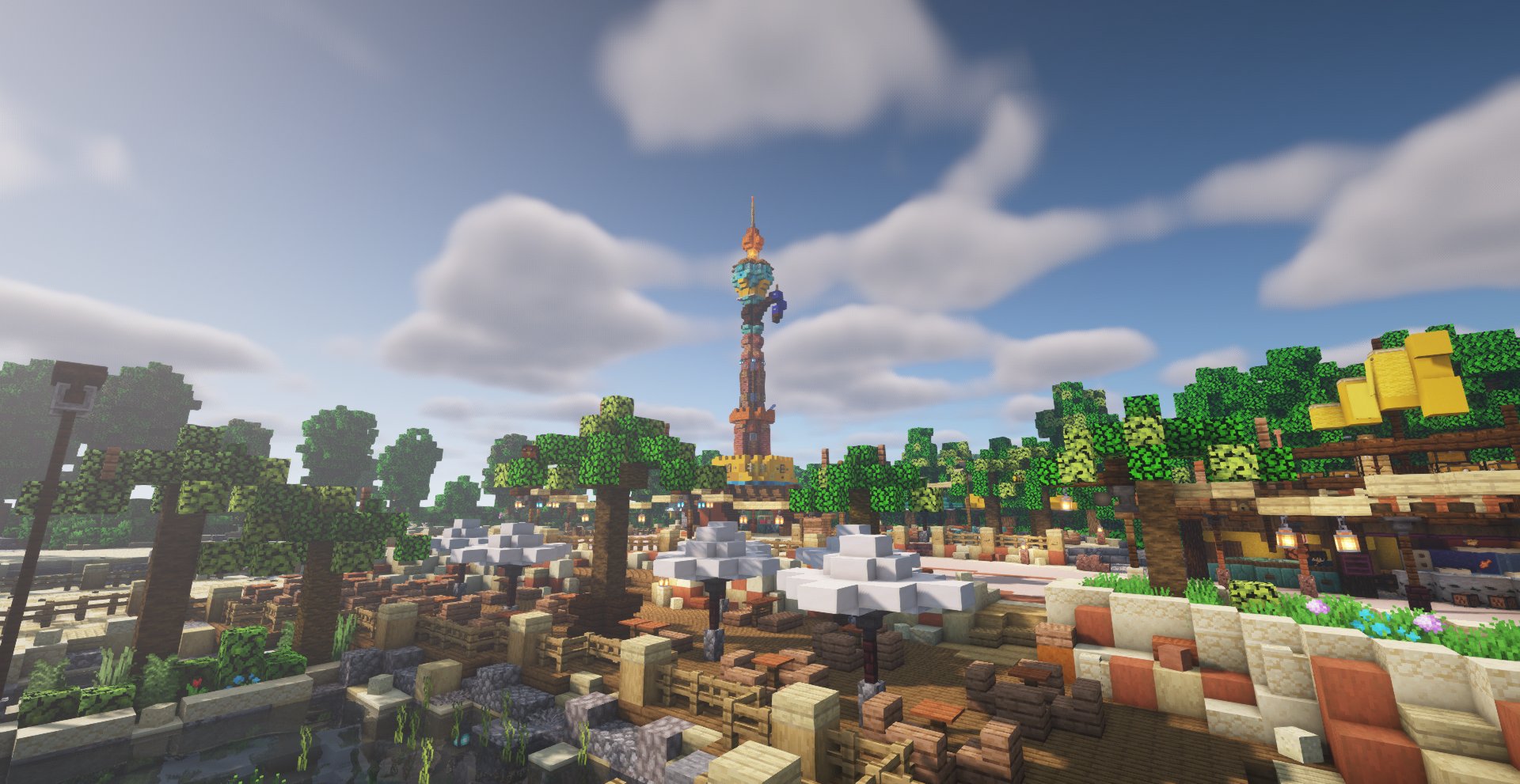 Minecraft Themepark ToverCraft
