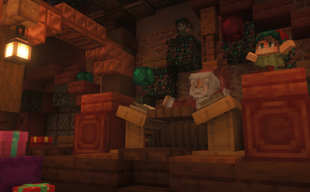 Santa's Factory tijdens ToverCraft WinterFeelings